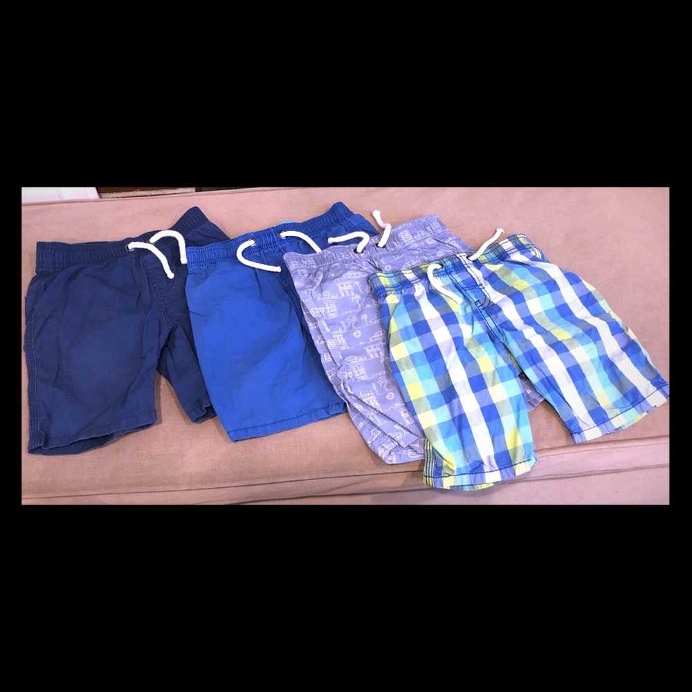 4  used toddler shorts 2-3 years age.